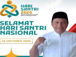 Hari Santri Momentum Menanamkan Akhlak dan Semangat Belajar Generasi Muda