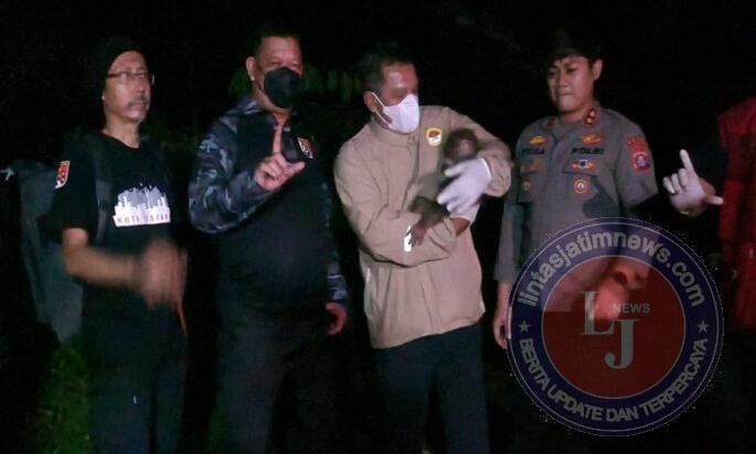 Tak Hanya Padamkan Api, Polri Selamatkan Anak Beruang Madu Terdampak Karhutla