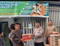 Polres Pelabuhan Tanjung Priok, Gelar Bakti Sosial Yayasan Cahaya Fathul Qorib Jakarta Utara