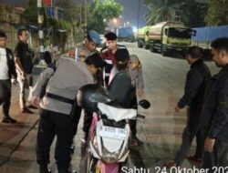Polres Priok, Gelar Patroli Cipta Kondisi dan Strongpoint, Antisipasi Gangguan Kamtibmas pada Malam Hari