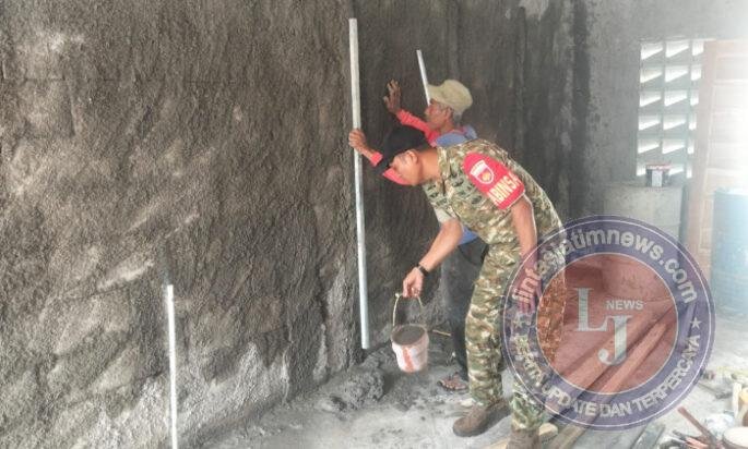 Serda Djoko, Pembangunan Pos Kamling Upaya Tingkatkan Keamanan Lingkungan & Komsos