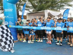 Pererat Sinergi, Dandim 0801/Pacitan Turut Meriahkan Electric Runversary 2026 PLN Nusantara Power UP Pacitan