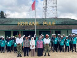 Koramil 0806-10/Pule Bekali Pengurus OSIS SMAN 1 Pule Jiwa Kepemimpinan