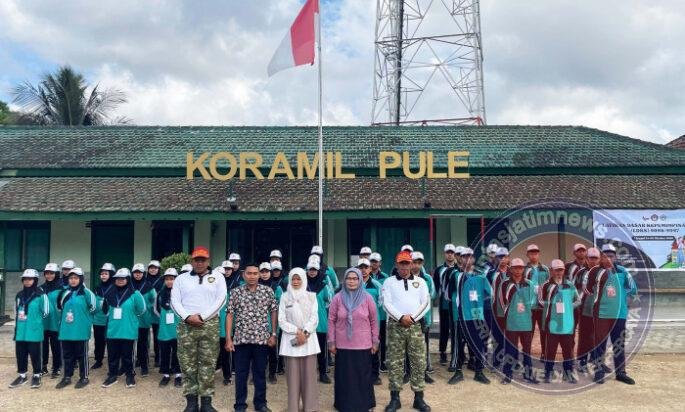 Koramil 0806-10/Pule Bekali Pengurus OSIS SMAN 1 Pule Jiwa Kepemimpinan