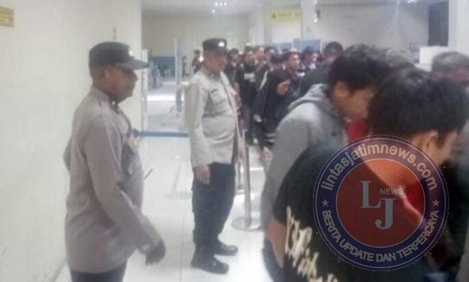 Polres Pelabuhan Tanjung Priok Layani dan Amankan Debarkasi 840 Penumpang Kapal KM Dobonsolo