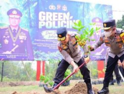 Kapolda Jambi Pimpin Penanaman Pohon di SPN, Wujudkan Komitmen Green Policing dan Pelestarian Lingkungan
