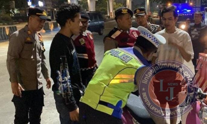 Polres Pelabuhan Tanjung Priok Gelar Patroli Cipta Kondisi Dini Hari, Antisipasi Kejahatan Jalanan dan Gangguan Kamtibmas