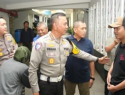 Polri Jenguk Korban Kecelakaan Ojol di Blok M, Pastikan Penanganan Medis hingga Sembuh