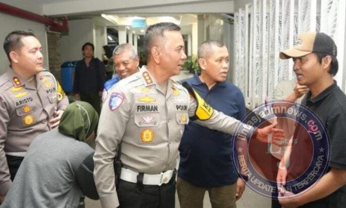 Polri Jenguk Korban Kecelakaan Ojol di Blok M, Pastikan Penanganan Medis hingga Sembuh