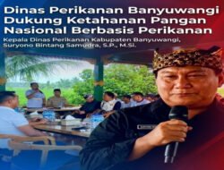Dinas Perikanan Banyuwangi Dukung Ketahanan Pangan Nasional Berbasis Perikanan