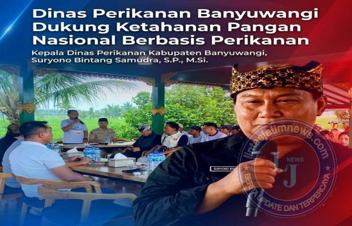 Dinas Perikanan Banyuwangi Dukung Ketahanan Pangan Nasional Berbasis Perikanan