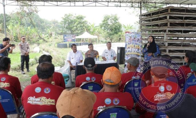 Kapolres Pasuruan Hadirkan Peluang Usaha Bagi Mantan Pengguna Narkoba Melalui Budidaya Ikan Lele