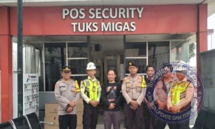 Kapolres Pelabuhan Tanjung Priok Pimpin Pengecekan Kesiapsiagaan Personel Pelayanan Aksi Unjuk Rasa
