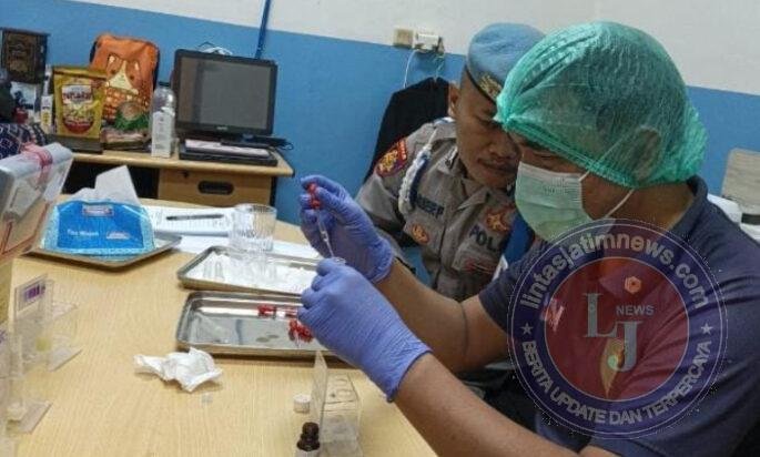 Dokkes polres pelabuhan tanjung priok laksanakan food safety mbg polri, hasil pemeriksaan dinyatakan layak konsumsi