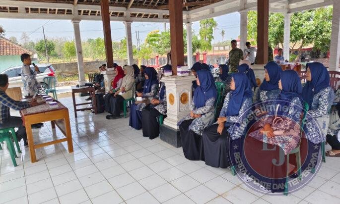 Satgas TMMD Kodim Boyolali Lakukan Penyuluhan dan Sosialisasi Kegiatan PKK
