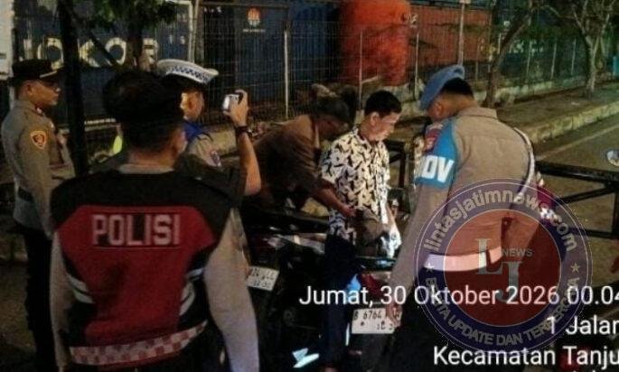 Polres Pelabuhan Tanjung Priok Gencarkan Patroli Cipta Kondisi dan Strongpoint, Pastikan Kamtibmas Tetap Kondusif