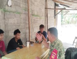 Babinsa Ngemplak Kobarkan Semangat Pemuda Pandean ajak Wujudkan Cita-cita menjadi Prajurit TNI AD