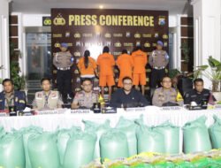 Polres Pasuruan Berhasil Tangkap 4 Tersangka Dugaan Pengemasan Ulang Beras SPHP