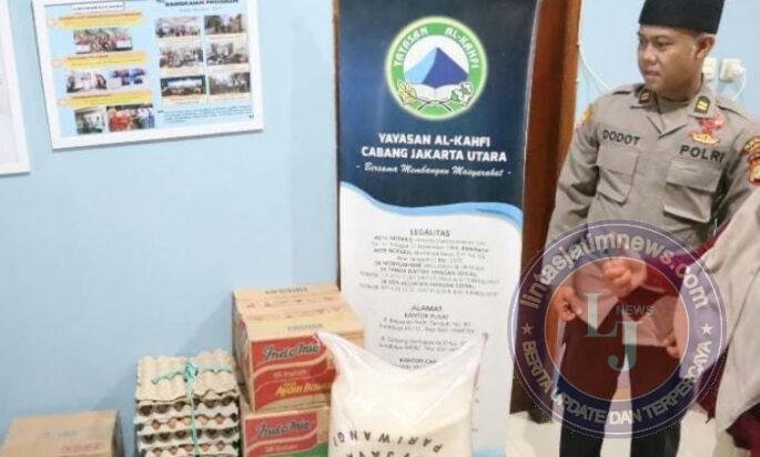 Polres Priok, Gelar Bakti Sosial Yayasan Al – Kahfi Jakarta Utara